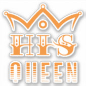 His Queen Sticker (Voorkant)