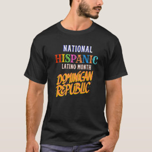 Hispanic Ceremony Maand Prideful Latijn Ami T-shirt