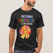 Hispanic Ceremony Month Prideful Latin Spanish Ami T-shirt (Voorkant)