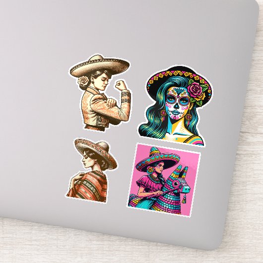 Hispanic Heritage feestelijke Stickers (Detail)