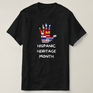 Hispanic Heritage Month, alle Latijns-Amerikaanse  T-shirt