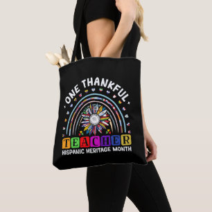 Hispanic Heritage Month Een dankbare leraar Latijn Draagtas