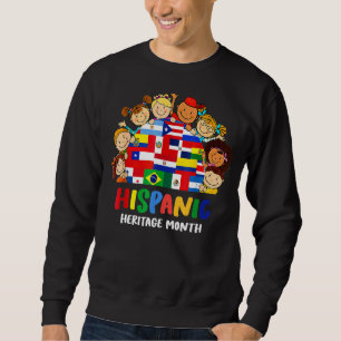 Hispanic Heritage Month Kinder Boy Girl Alle lande Trui