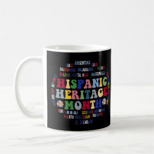 Hispanic Heritage Month Latino Countries Names Koffiemok