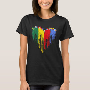 Hispanic Heritage Month Proud Latino Latina Mannen T-shirt