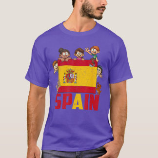 Hispanic Heritage Month Spanje Jongens Meisjes Peu T-shirt