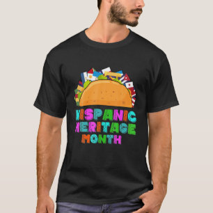 Hispanic Heritage Month Tacos Latijns-Amerikaanse T-shirt