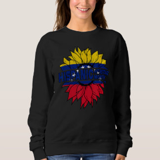 Hispanic Heritage Month Venezuela Flag Sunflower P Trui