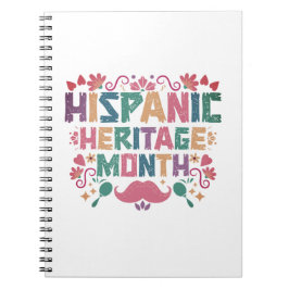 Hispanic Heritage Month Warm Colors Notitieboek