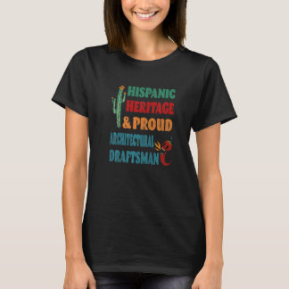 Hispanic Heritage & Trots Architecturaal Rapporteu T-shirt