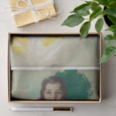  hispanic Pinup Girl Tissuepapier (Geschenk)