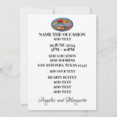 Hispanic VIP Welkom Toegang Kaart (Achterkant)