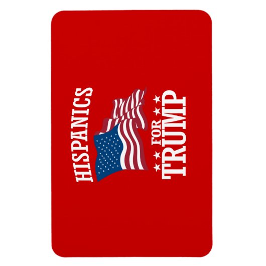 HISPANICA VOOR TRUMP MAGNEET (Verticaal)