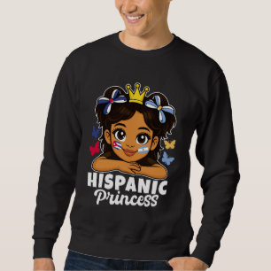 Hispanics Prinses Meisje Cuba en Argentinië Vlag H Trui