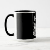 HISS (KISS) kat retro Mok (Links)