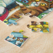 HISS N' FITZ CATS, KITTENS, MICE, FUNNY BIRTHDAY LEGPUZZEL (Zijkant)