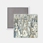 Hiss N'Fitz CAT PARTY MAGNET (Recto/Verso)