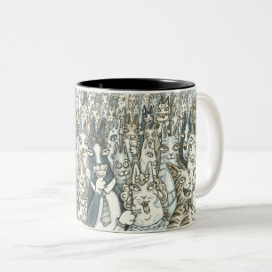 Hiss N'Fitz CAT PARTY MUG