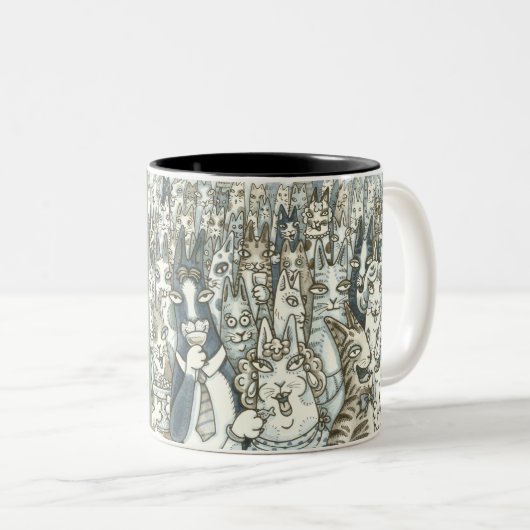 Hiss N'Fitz CAT PARTY MUG (Devant droit)