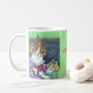 Hiss N'Fitz Cats ENSEIGNANT'S PET MUG Personnalise