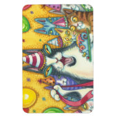 Hiss N'Fitz Cats GROS MAGNET D'ANNIVERSAIRE *Perso (Vertical)