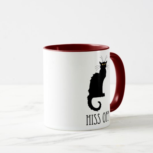 Hiss of Cat Funny Mok (Voorkant rechts)