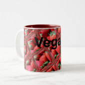 Hisse and strawberries vegan mug (Devant gauche)