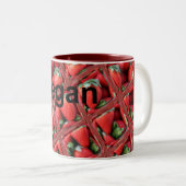 Hisse and strawberries vegan mug (Devant droit)