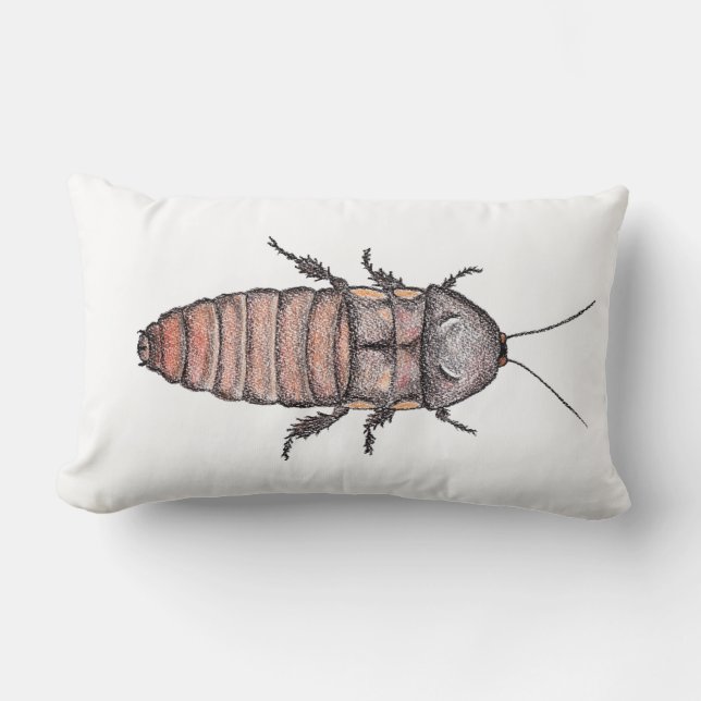 Hissing Cockroach Pillow Kussen (Voorkant)