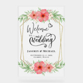 Histoire Commence Élégant Mariage Bienvenue Symbol (Recto)