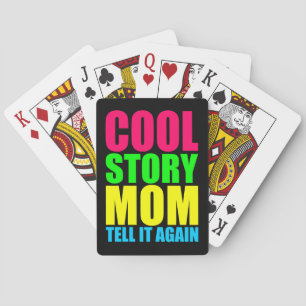 Histoire Cool Maman Cartes à Jouer