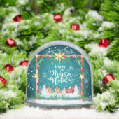 Histoire de fées d'hiver Père Noël Imaginaire Forê (Noël)