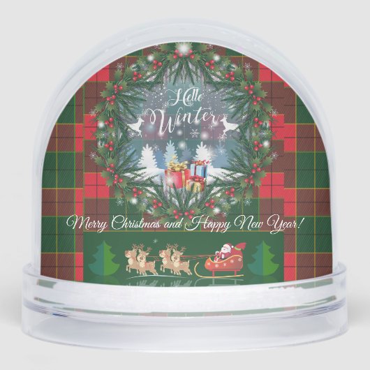 Histoire de fées d'hiver Père Noël Imaginaire Forê (Avant)