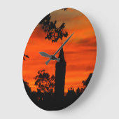 Histoire de la horloge murale Coucher de soleil de (Angle)