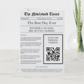 Histoire de programme de calendrier de mariage de  (Dos)