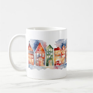 Histoire d'hiver : Mug de café artisanal avec T de