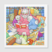 HISTOIRE DU LIBRE Carte magnétique - Blanc (Devant)