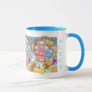HISTOIRE DU LIT Bleu Combo Mug