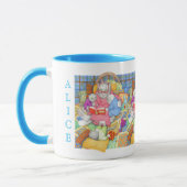 HISTOIRE DU LIT Bleu Combo Mug (Gauche)