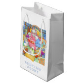 HISTOIRE DU LIT Petit sac cadeau - Blanc (Dos Angle)