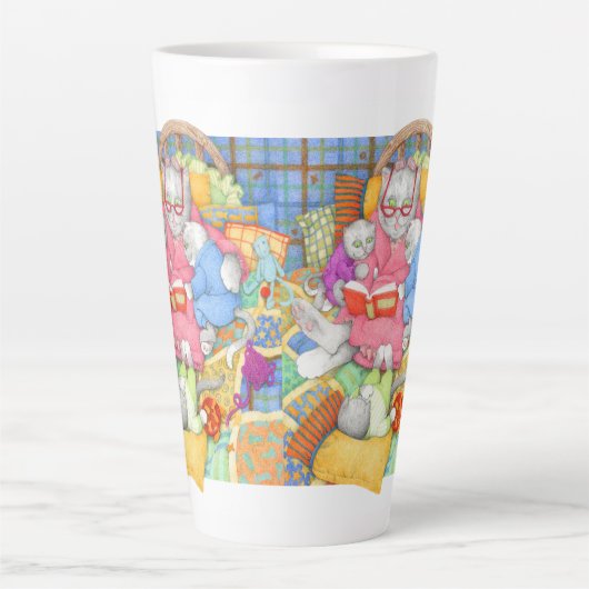 HISTOIRE DU LIT Tall Tapted Mug (Devant)