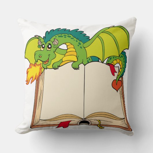 Histoire d'un oreiller décoratif dragon (Recto)