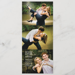 Histoire Enregistrer la date Photo Invitation