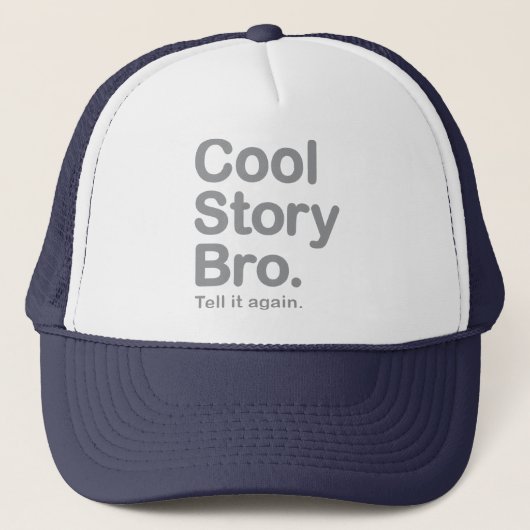 Histoire fraîche Bro. Casquette (Devant)