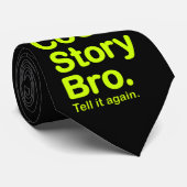 Histoire fraîche Bro. Cravate personnalisable (Roulé)