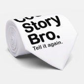 Histoire fraîche Bro. Cravate personnalisable (Roulé)