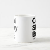 Histoire fraîche Bro. Dites-le encore. Tasse (Centre)