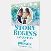 Histoire glacée commence Mariage sur la plage Bien (Angle)