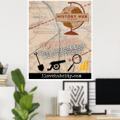 Histoire Hub Hunters - Poster officiel saison 1 (Bureau à domicile)