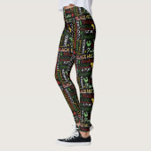 Histoire noire Multi Design Leggings femmes (Gauche)